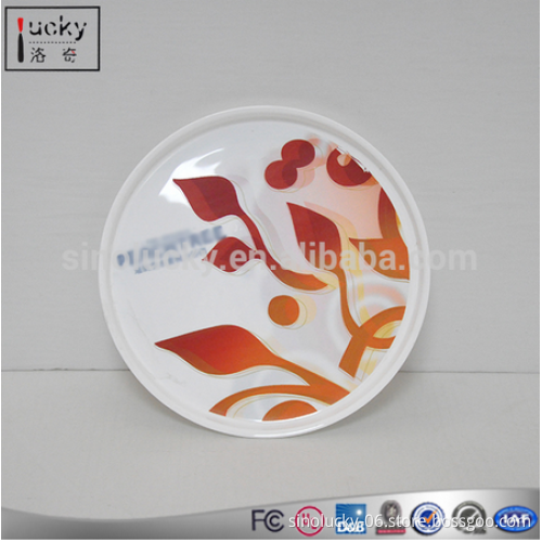Acrylic custom shape Fruit Bowl Food Plate